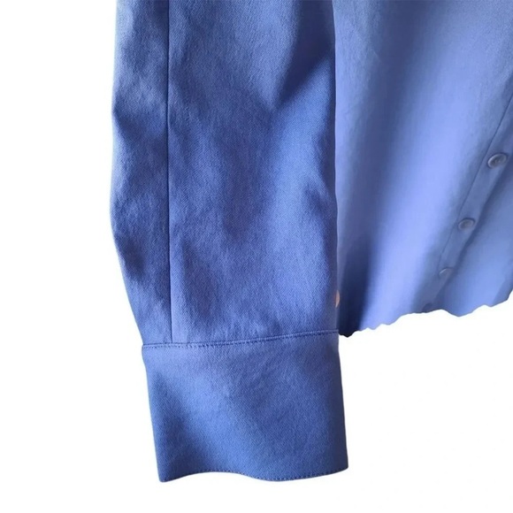 NWT  $758 Tibi Elegant Blue Long-Sleeve Dress size 2 - Picture 7 of 10